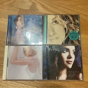 Vintage CD Bundle Women Solo 90s Y2K Norah Jones Celine Dion Madonna